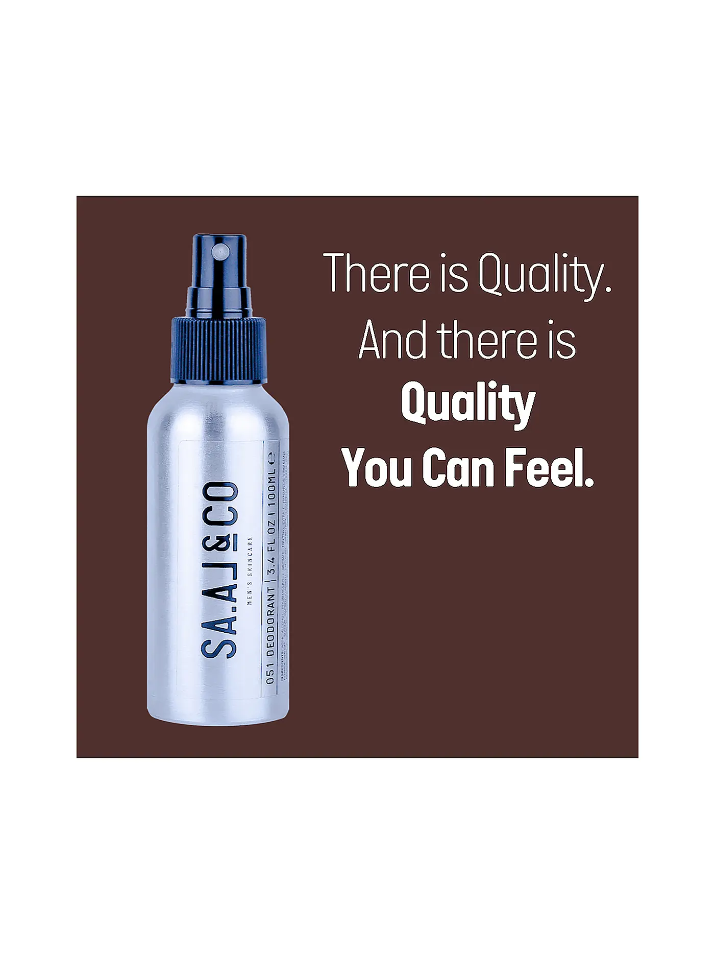 SA.AL&CO | 051 Natural Spray Deodorant 100ml | 
